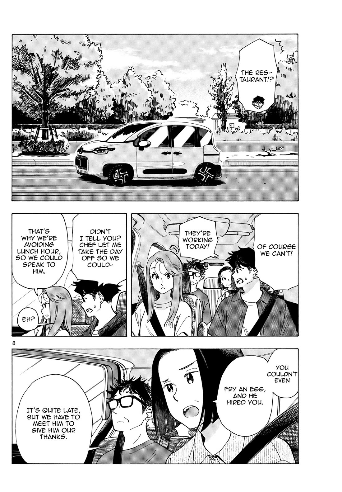 Maiko-san Chi no Makanai-san Chapter 300 page 8 - Chapter 300: Welcome to Kyoto