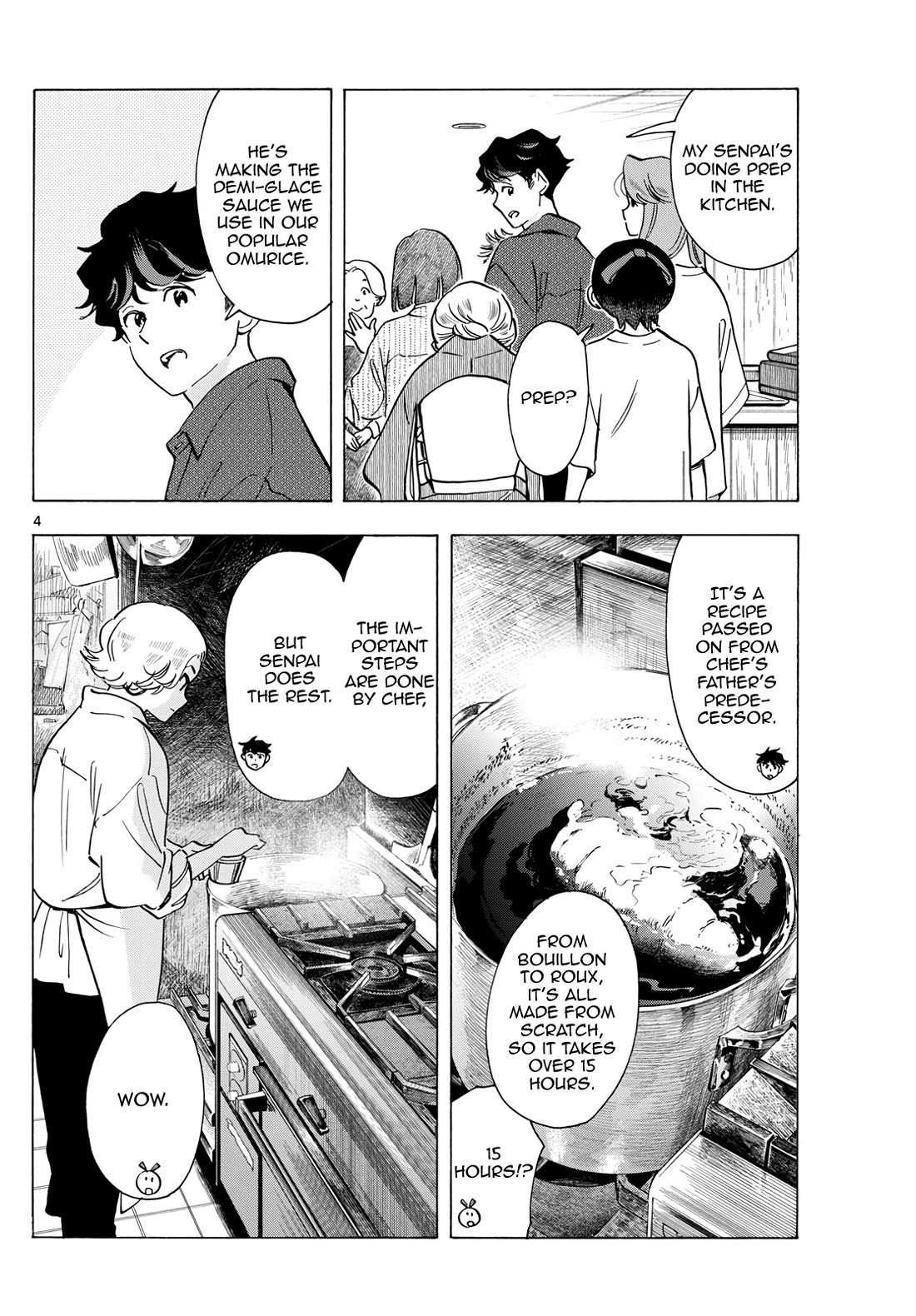 Maiko-san Chi no Makanai-san Chapter 301 page 4 - Chapter 301: Kenta Is Dedicated