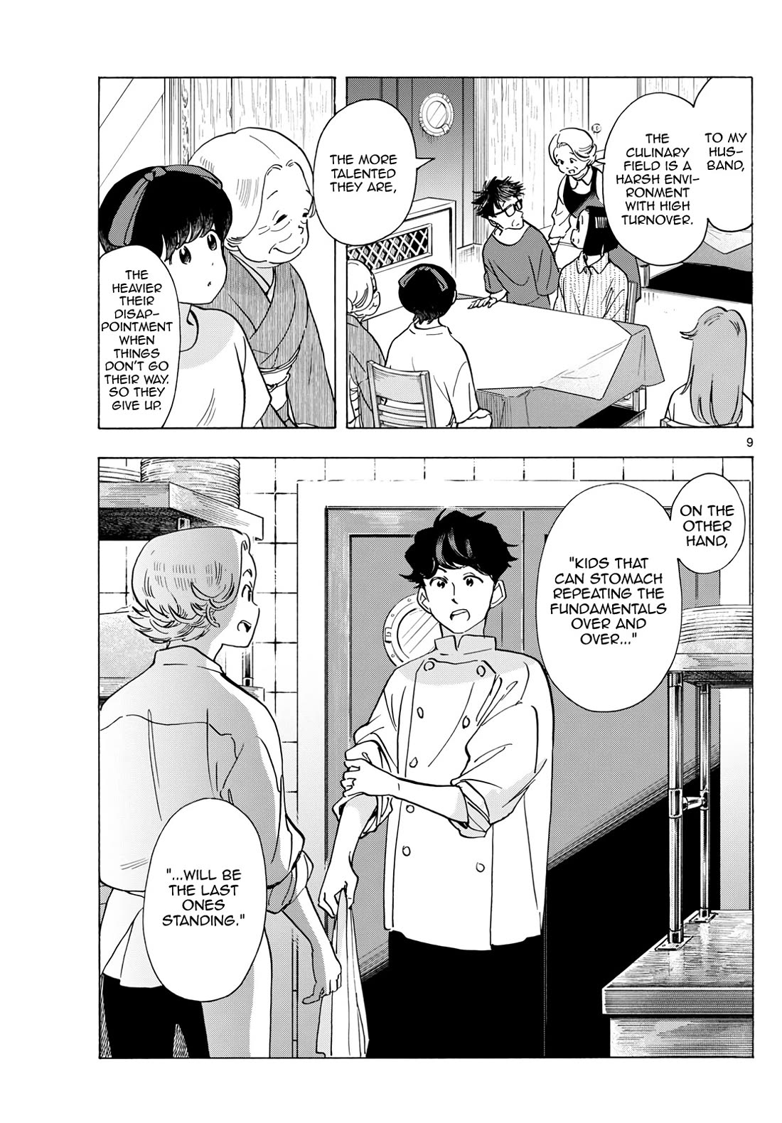 Maiko-san Chi no Makanai-san Chapter 301 page 9 - Chapter 301: Kenta Is Dedicated