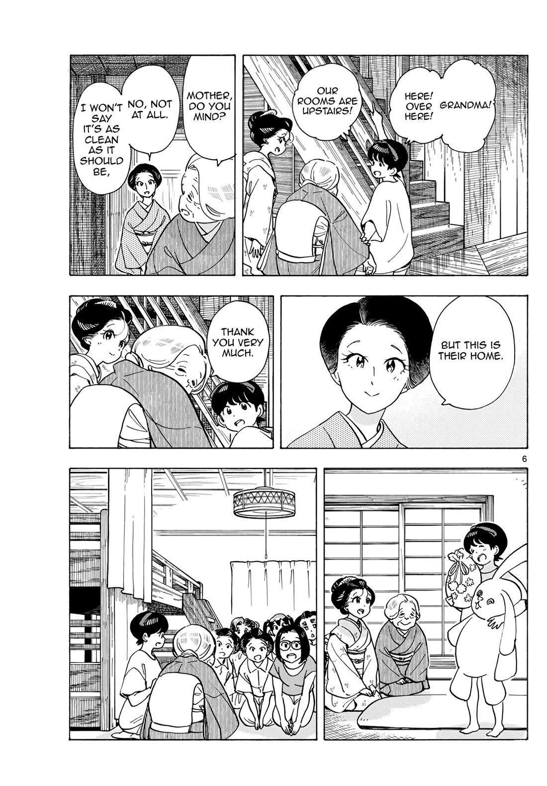 Maiko-san Chi no Makanai-san Chapter 303 page 6 - Chapter 303: Grandma and the Manor