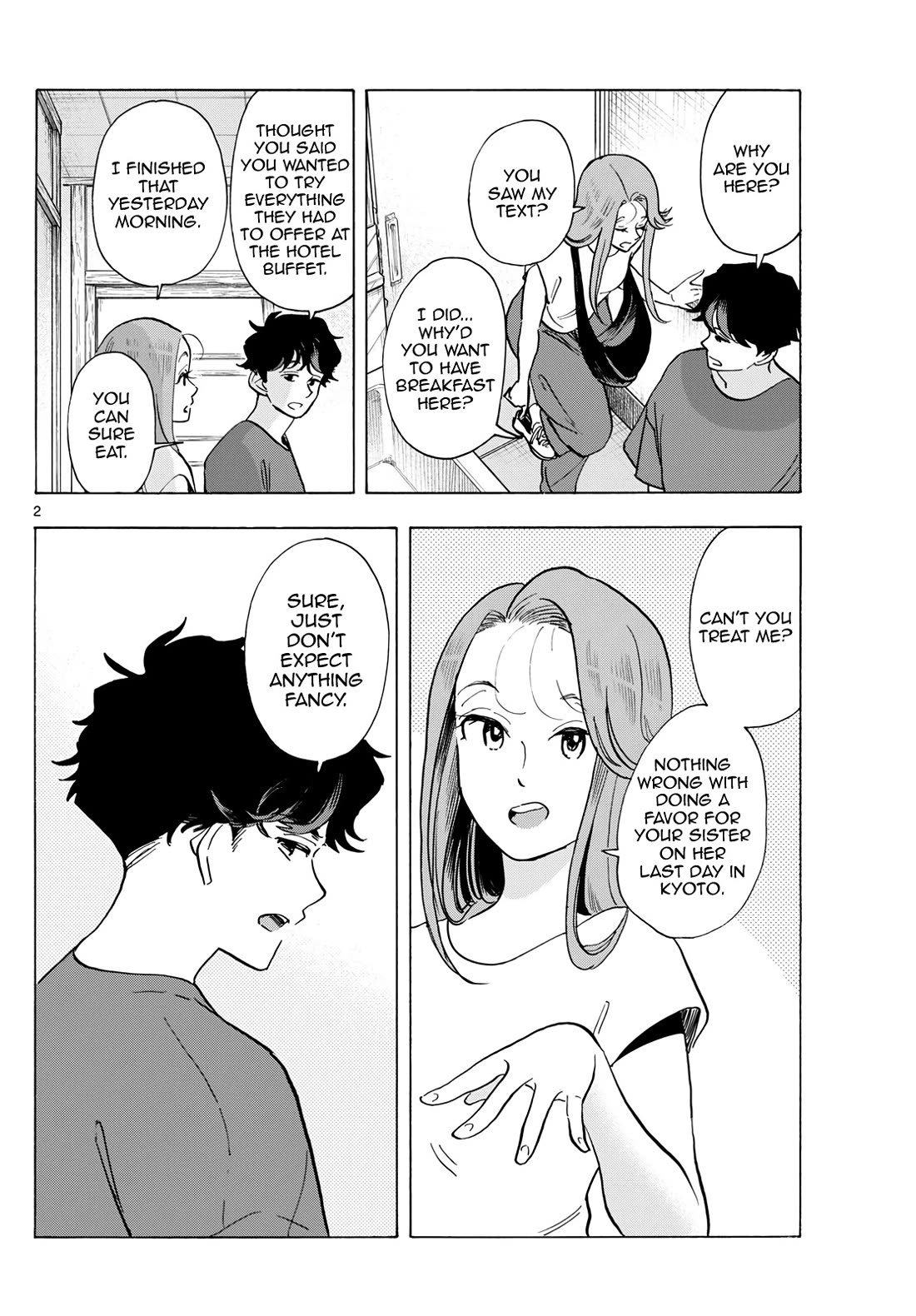Maiko-san Chi no Makanai-san Chapter 306 page 2 - Chapter 306: A Favor for Your Sister