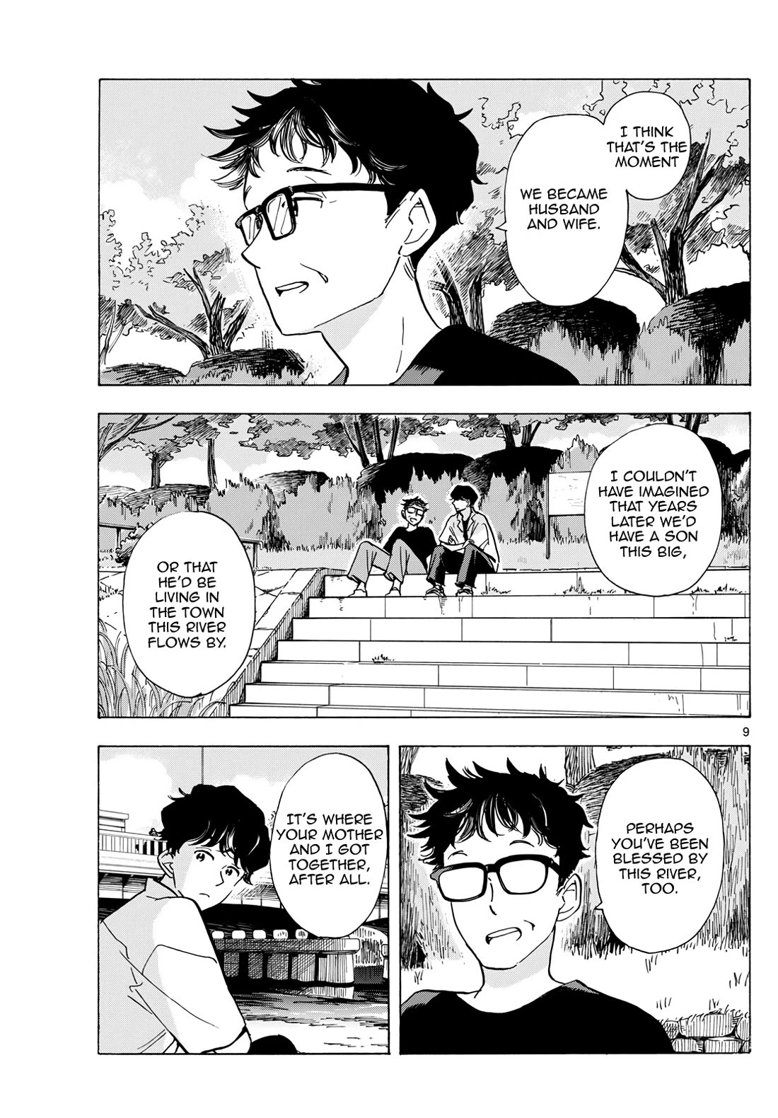 Maiko-san Chi no Makanai-san Chapter 307 page 9 - Chapter 307: With the Blessing of Kamogawa