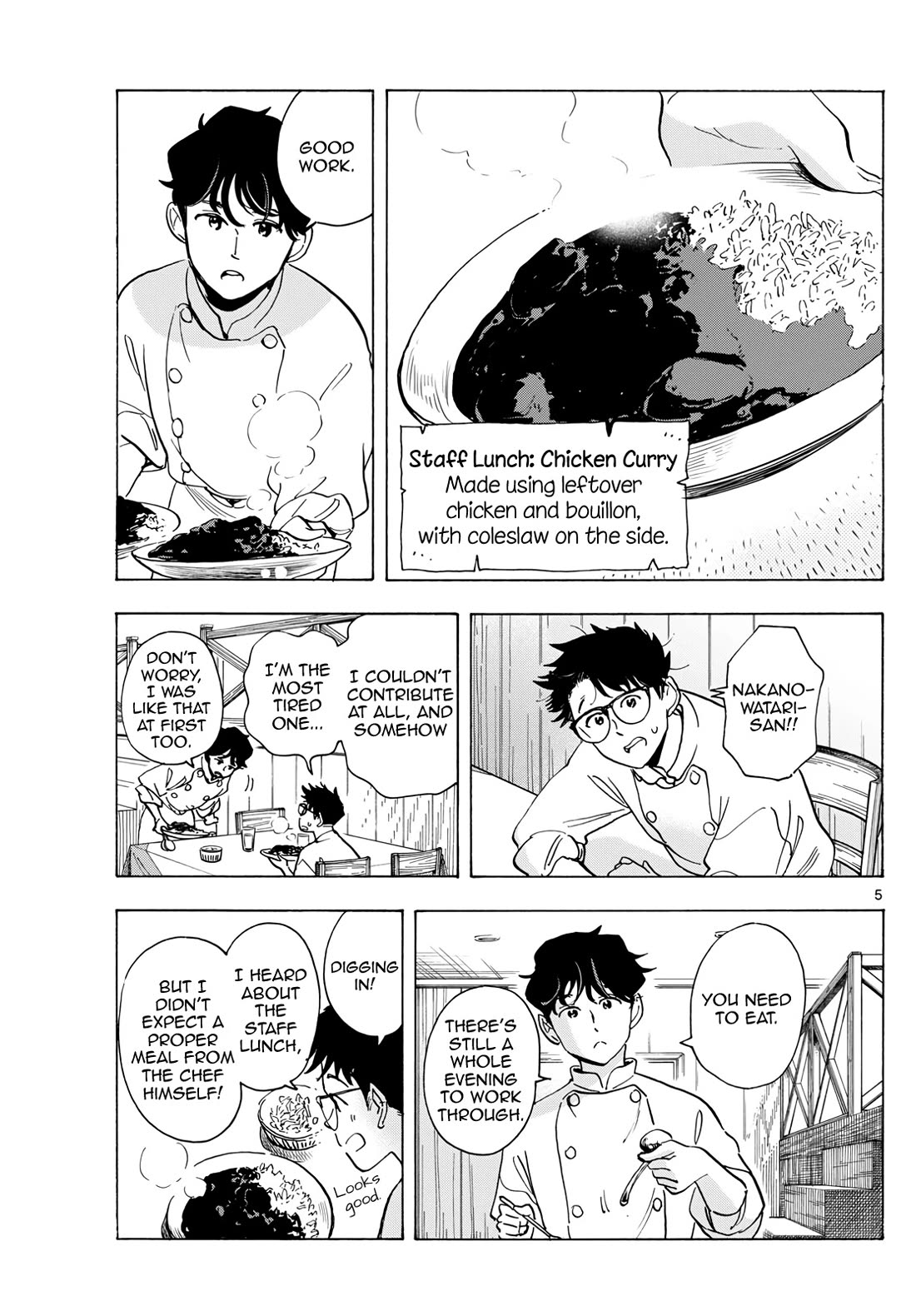 Maiko-san Chi no Makanai-san Chapter 308 page 5 - Chapter 308: Kenta and the New Guy