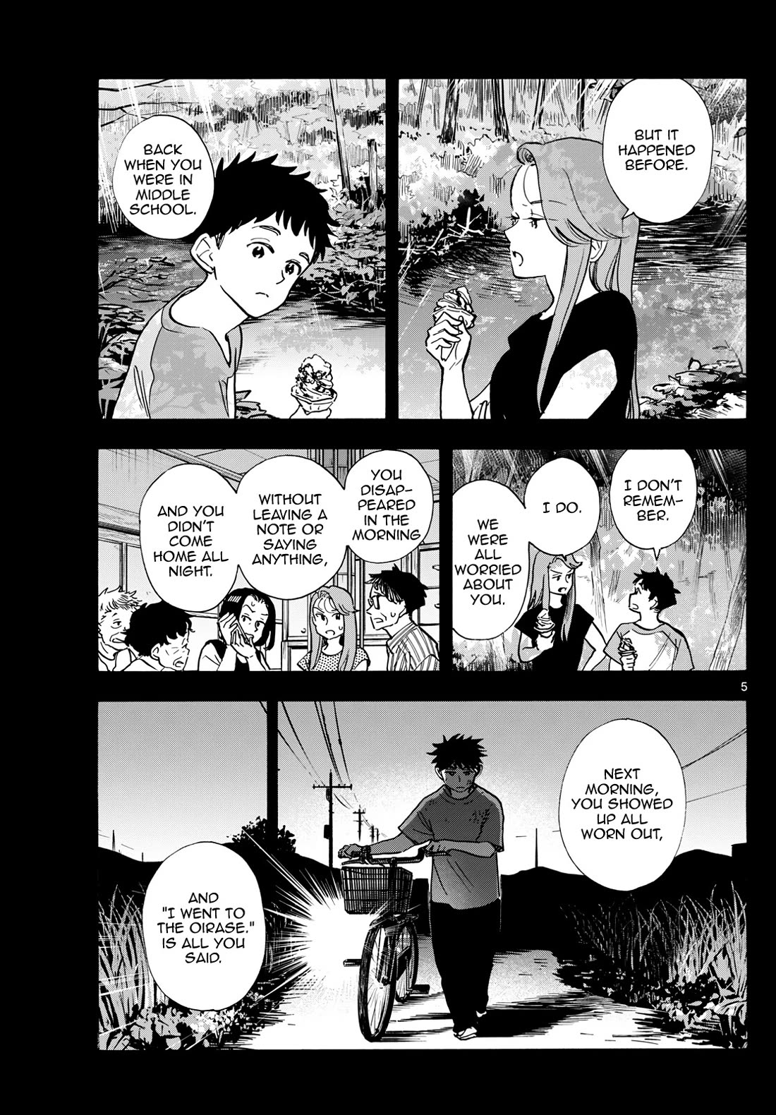 Maiko-san Chi no Makanai-san Chapter 312 page 5 - Chapter 312: Kenta's Trip