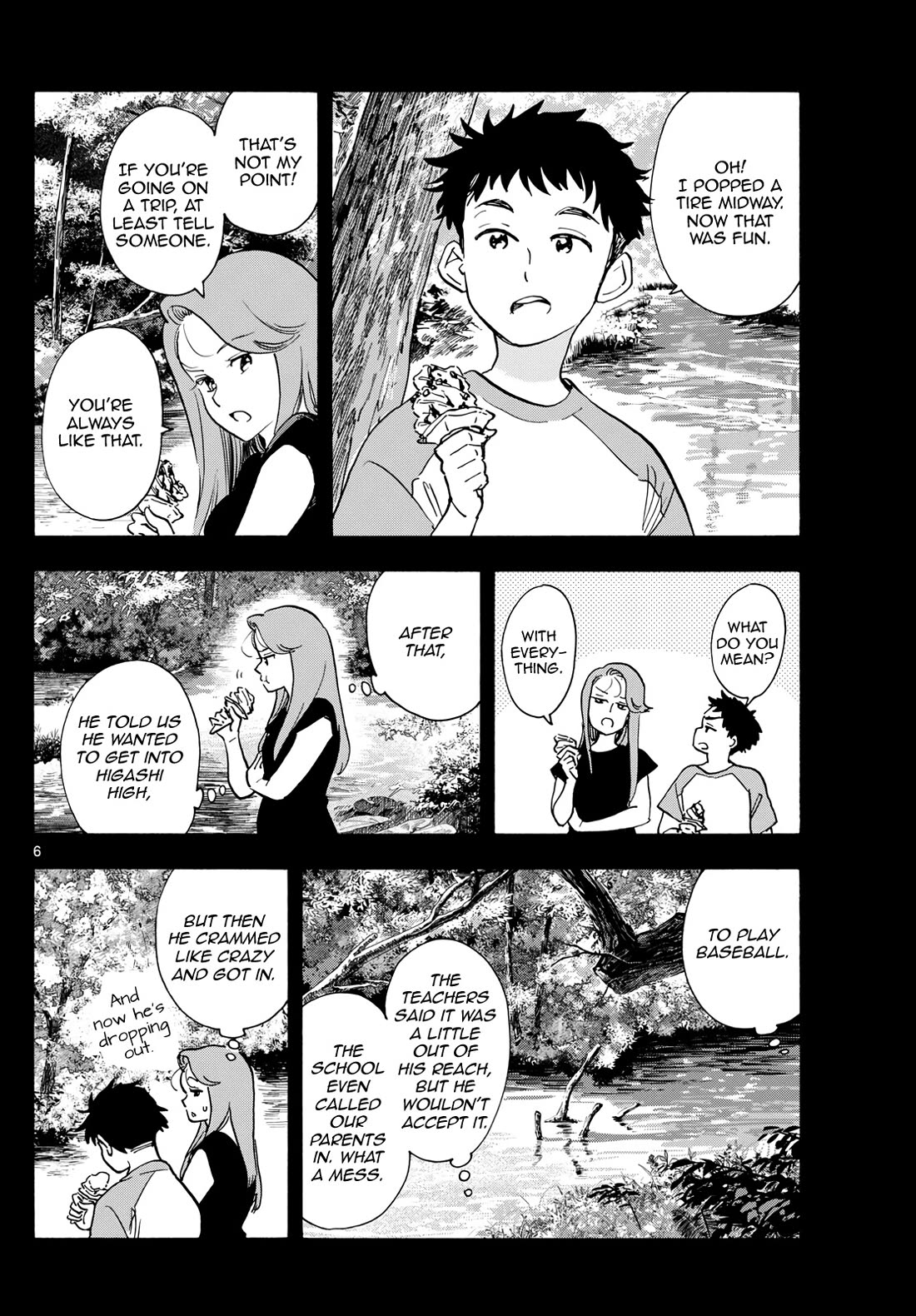 Maiko-san Chi no Makanai-san Chapter 312 page 6 - Chapter 312: Kenta's Trip