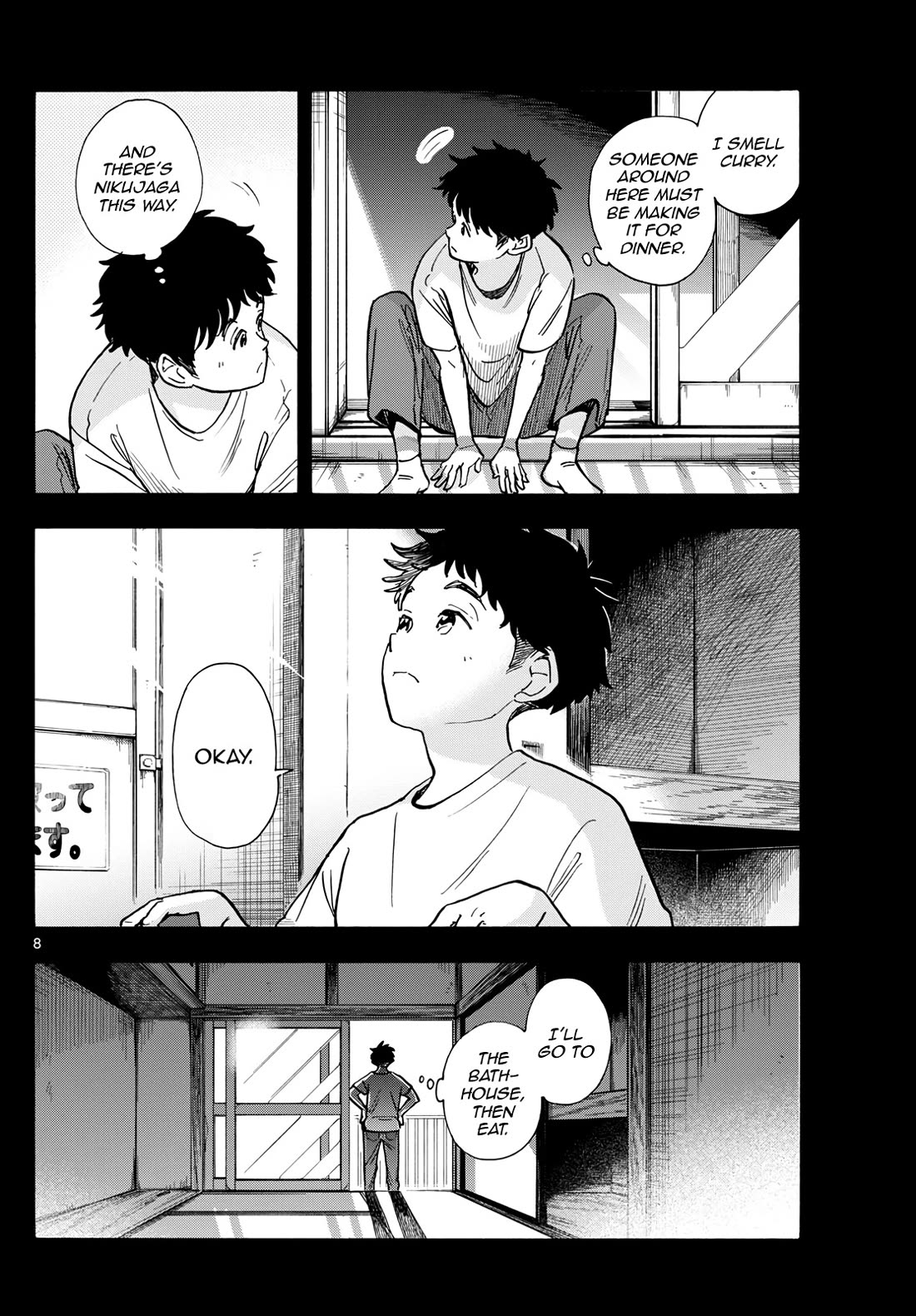 Maiko-san Chi no Makanai-san Chapter 313 page 8 - Chapter 313: Kenta in Kyoto