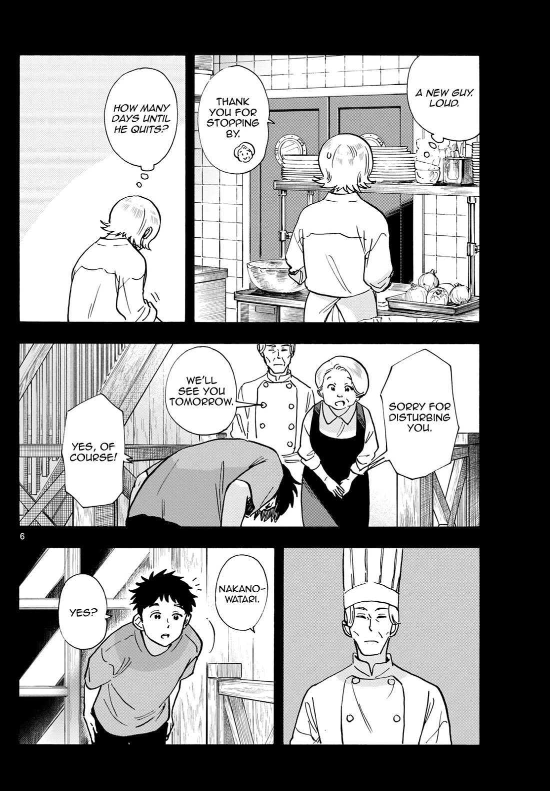 Maiko-san Chi no Makanai-san Chapter 314 page 6 - Chapter 314: Kenta's Greeting