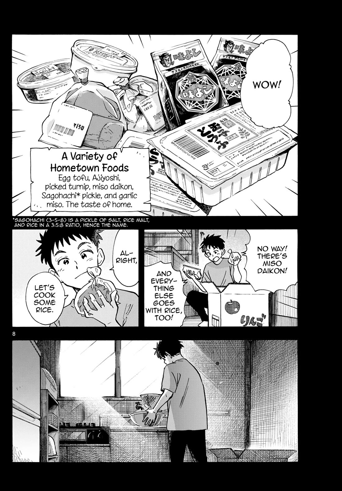 Maiko-san Chi no Makanai-san Chapter 315 page 8 - Chapter 315: Hometown Food