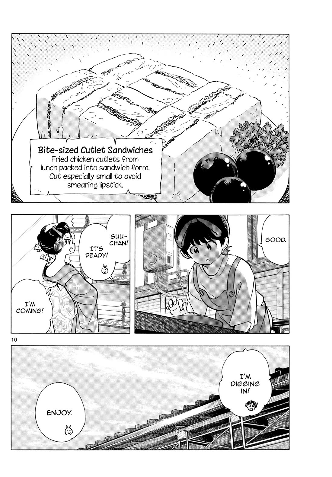 Maiko-san Chi no Makanai-san Chapter 317 page 10 - Chapter 317: As the Seasons Turn