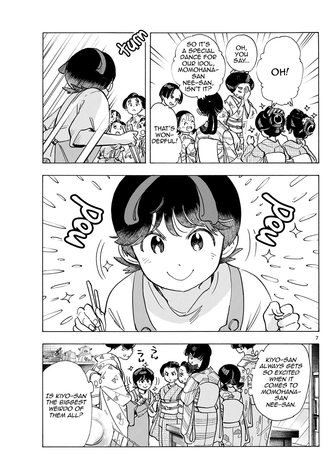 Maiko-san Chi no Makanai-san Chapter 317 page 7 - Chapter 317: As the Seasons Turn
