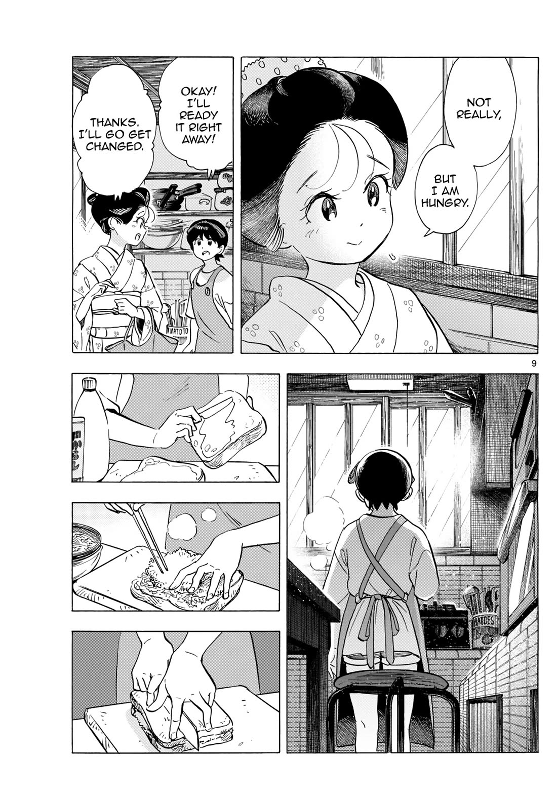Maiko-san Chi no Makanai-san Chapter 317 page 9 - Chapter 317: As the Seasons Turn