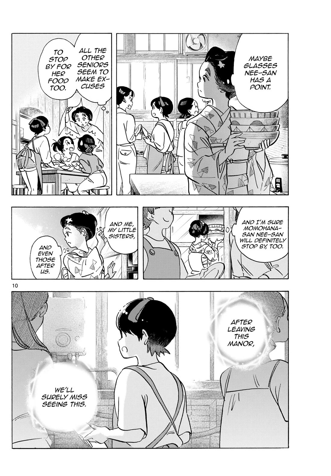 Maiko-san Chi no Makanai-san Chapter 318 page 10 - Chapter 318: Cooking You'll Miss