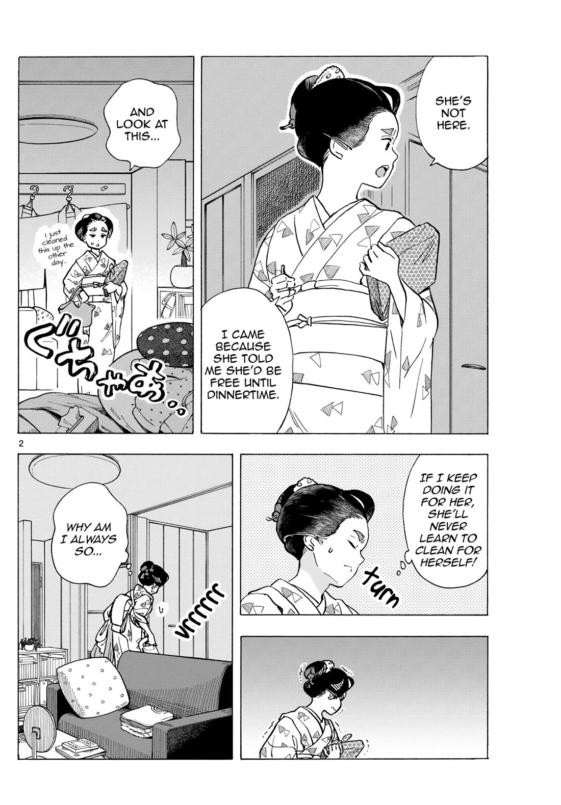 Maiko-san Chi no Makanai-san Chapter 318 page 2 - Chapter 318: Cooking You'll Miss
