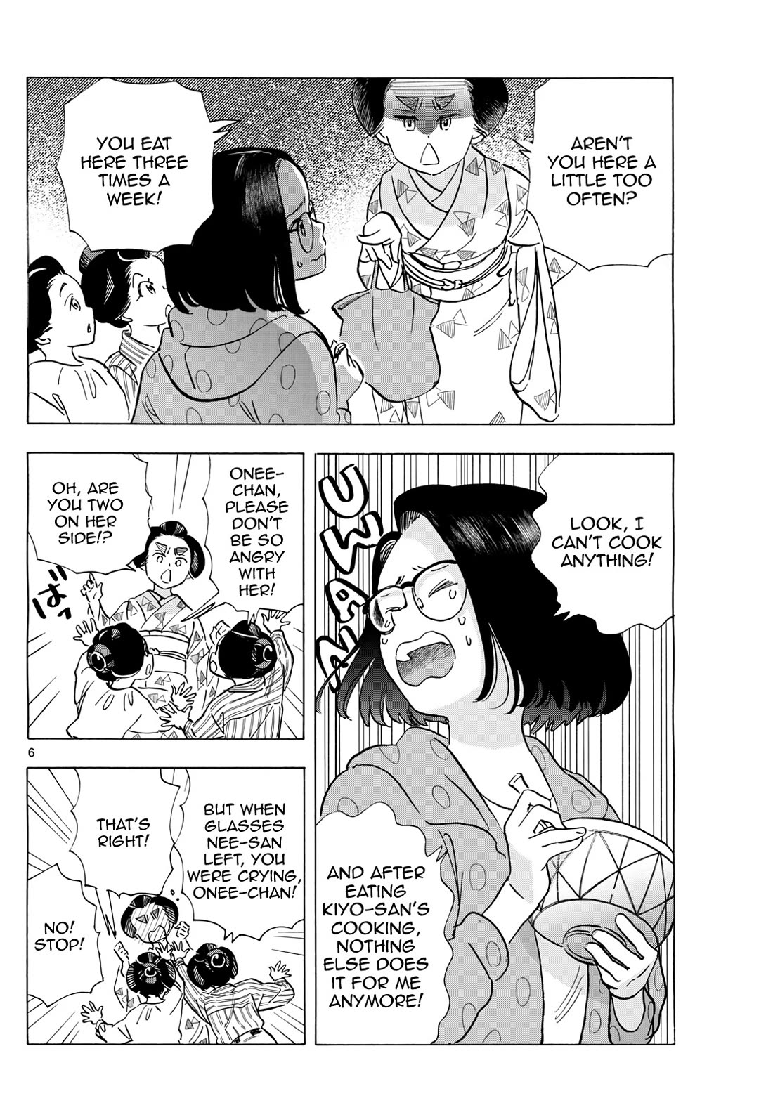 Maiko-san Chi no Makanai-san Chapter 318 page 6 - Chapter 318: Cooking You'll Miss