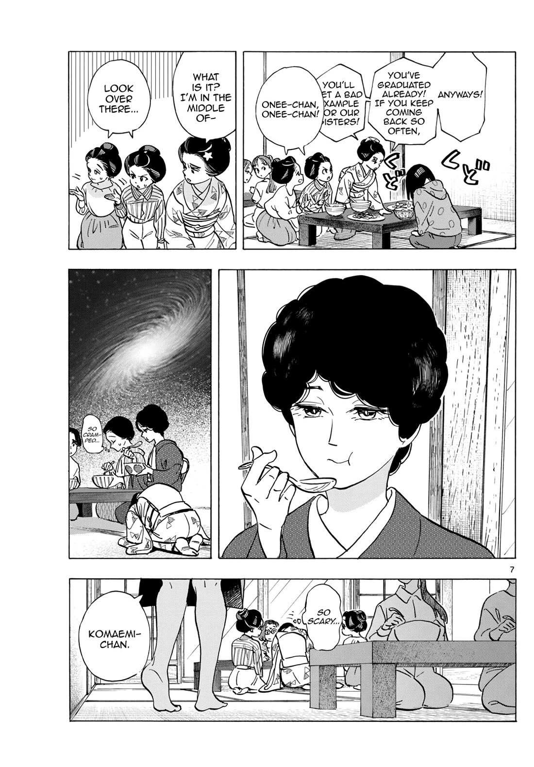 Maiko-san Chi no Makanai-san Chapter 318 page 7 - Chapter 318: Cooking You'll Miss