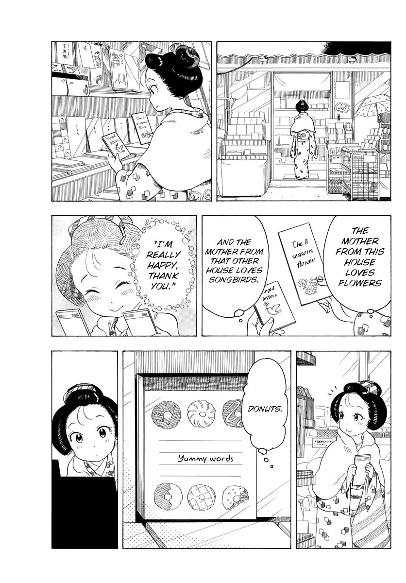 Maiko-san Chi no Makanai-san Chapter 32 page 9 - Chapter 32: Making the Rounds