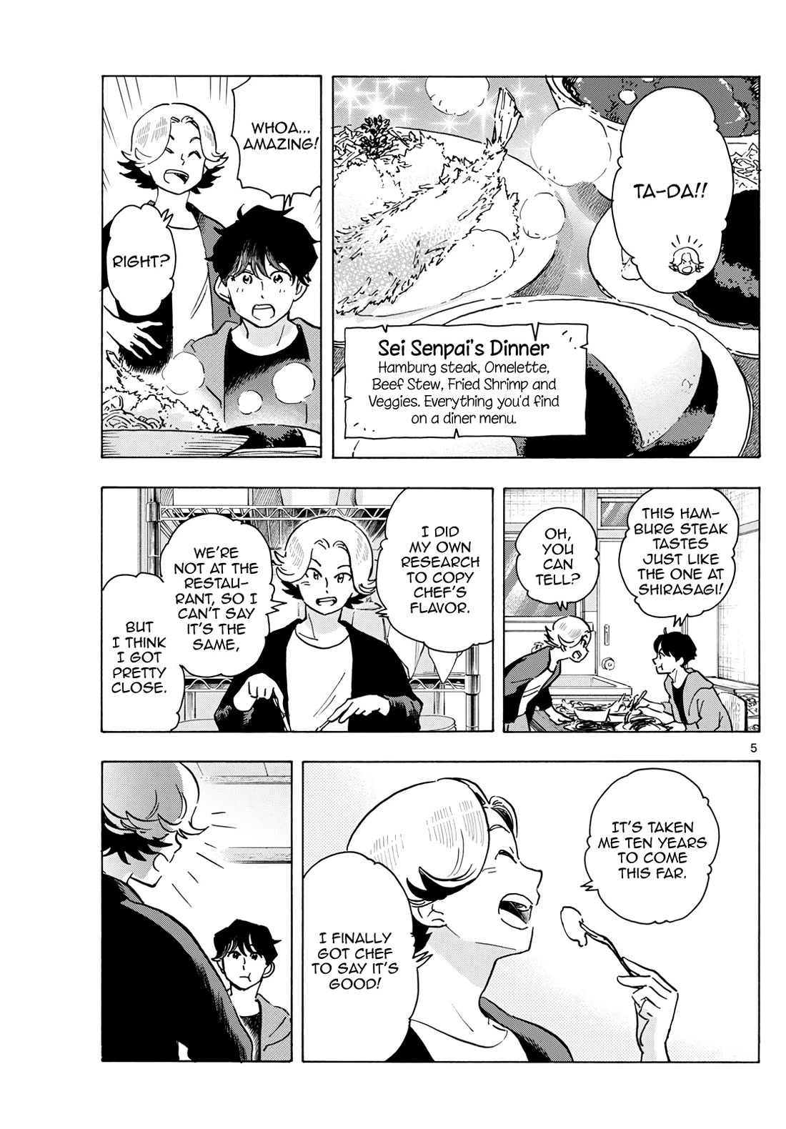 Maiko-san Chi no Makanai-san Chapter 320 page 5 - Chapter 320: His First Senior, His Last Junior