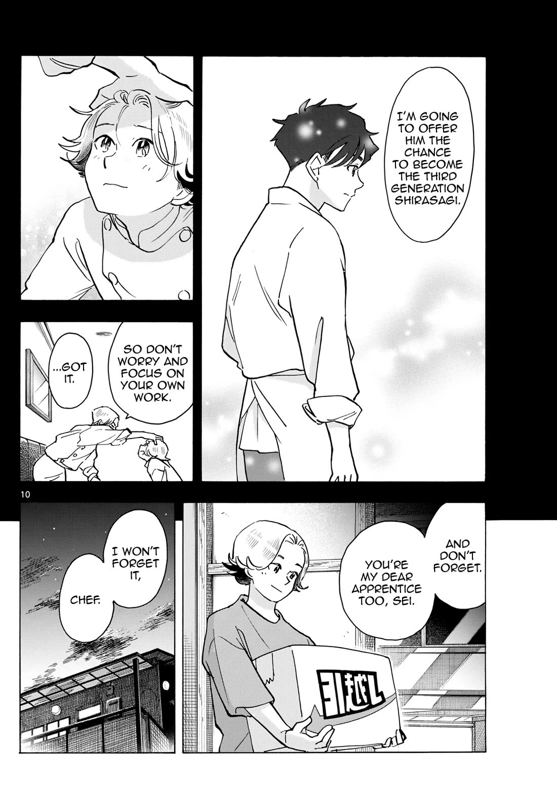 Maiko-san Chi no Makanai-san Chapter 321 page 10 - Chapter 321: My Dear Apprentices