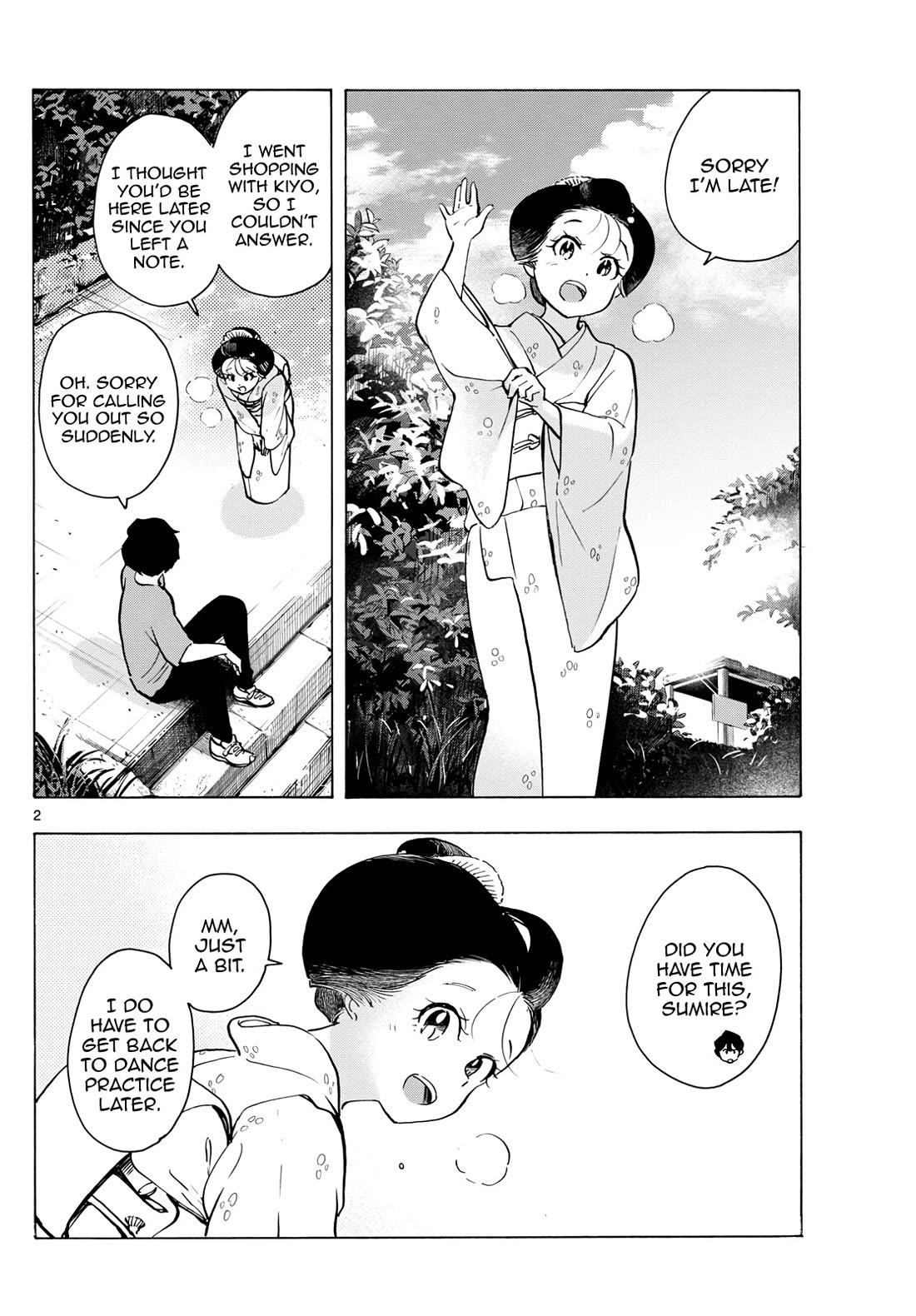 Maiko-san Chi no Makanai-san Chapter 322 page 2 - Chapter 322: No Matter the Path