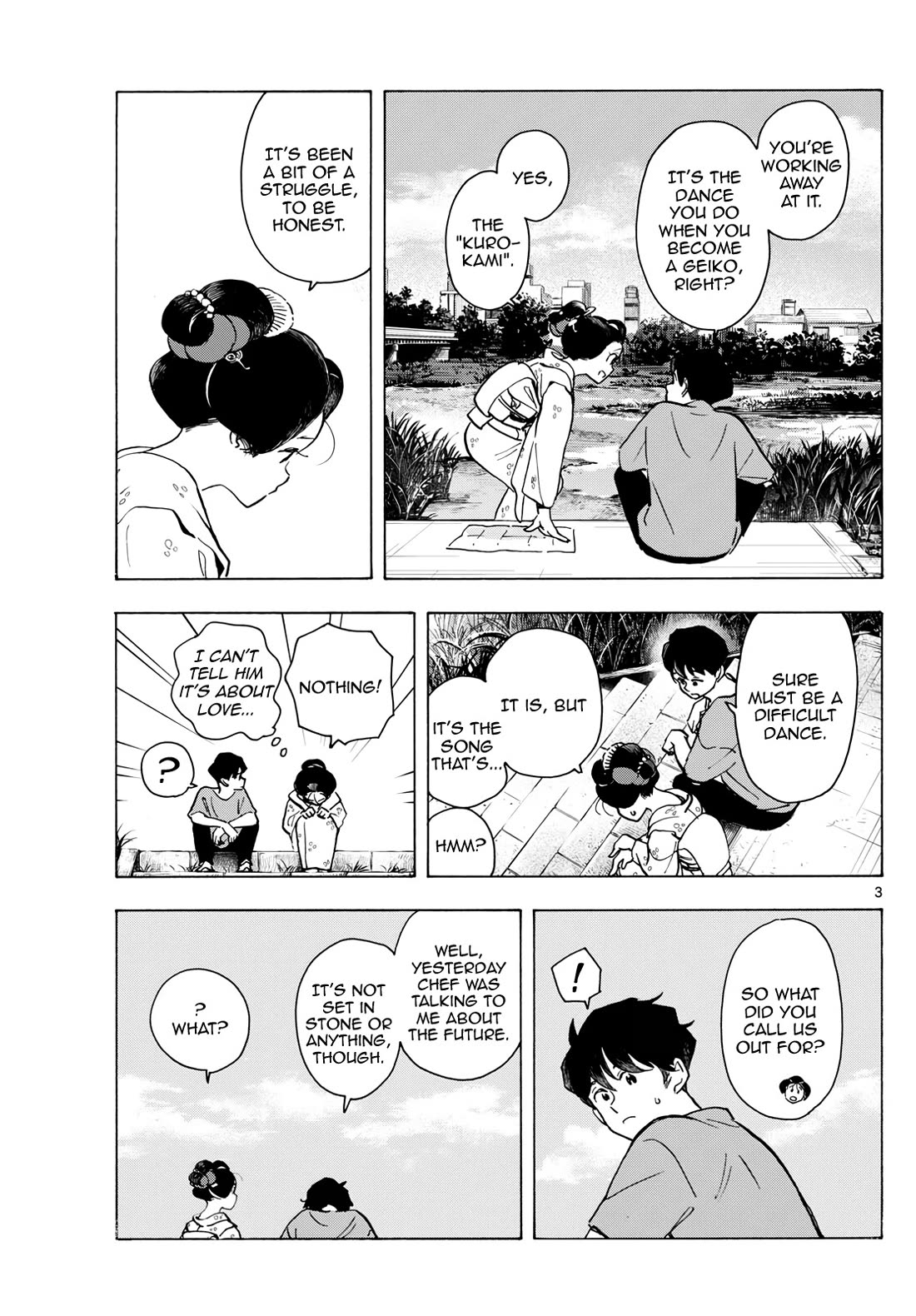 Maiko-san Chi no Makanai-san Chapter 322 page 3 - Chapter 322: No Matter the Path