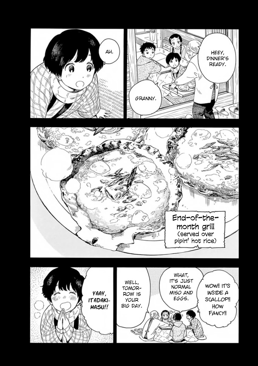 Maiko-san Chi no Makanai-san Chapter 4 page 8 - Chapter 4: Kiyo-chan Goes to the Capital (Part 1)