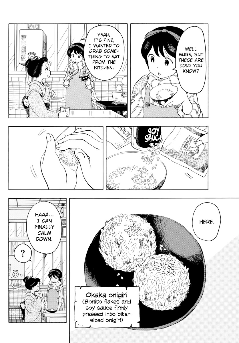 Maiko-san Chi no Makanai-san Chapter 42 page 10 - Chapter 42: Momohana Watches the House