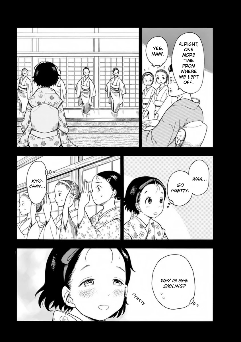 Maiko-san Chi no Makanai-san Chapter 5 page 3 - Chapter 5: Kiyo-chan Goes to the Capital (Part 2)