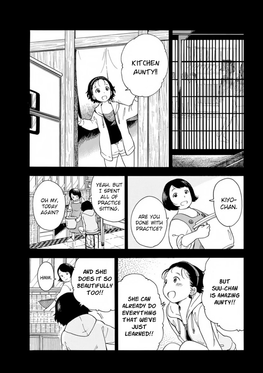 Maiko-san Chi no Makanai-san Chapter 5 page 4 - Chapter 5: Kiyo-chan Goes to the Capital (Part 2)