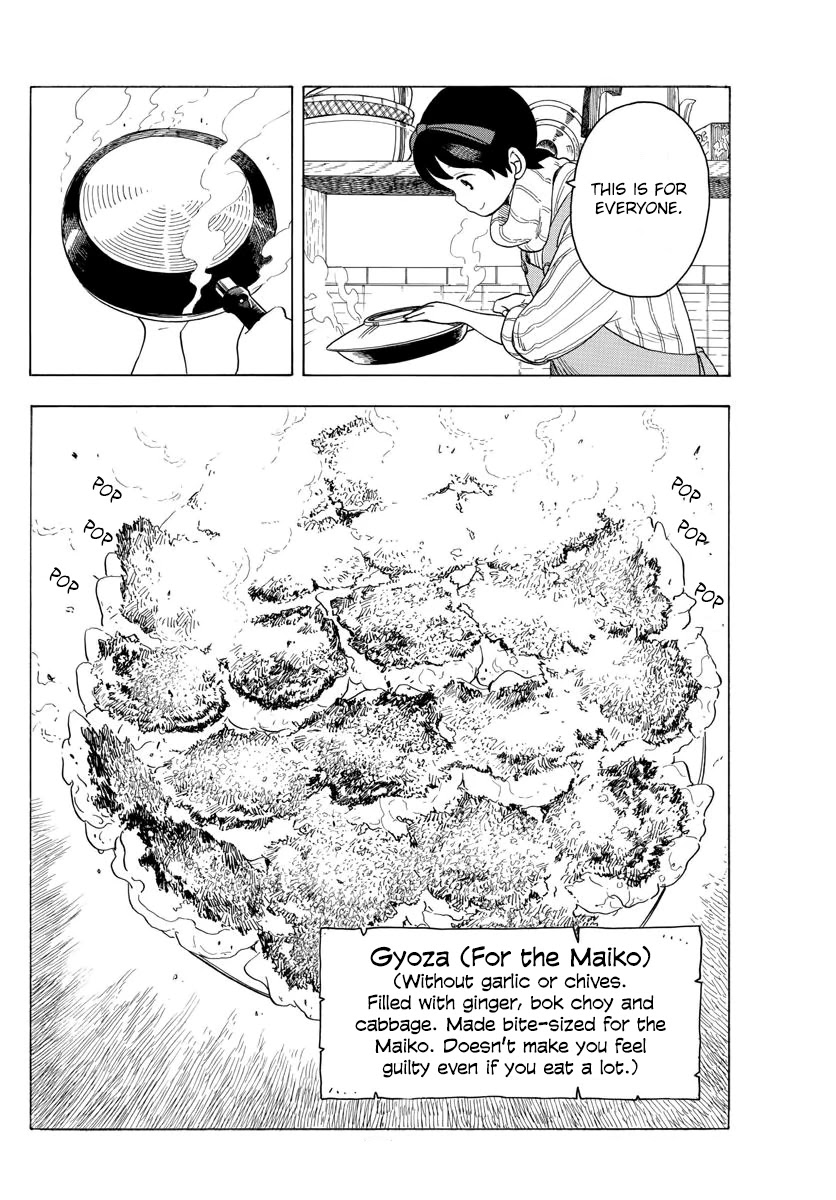Maiko-san Chi no Makanai-san Chapter 50 page 4 - Chapter 50: Day-off Gyoza