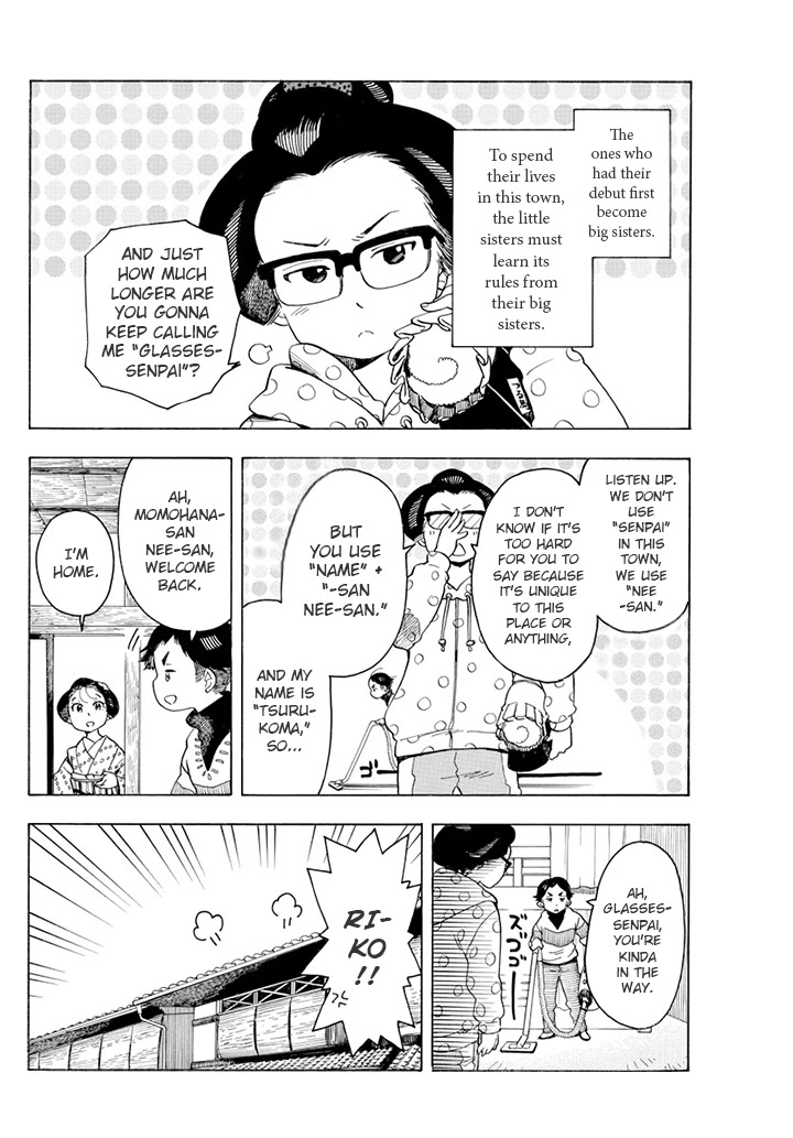 Maiko-san Chi no Makanai-san Chapter 57 page 2 - Chapter 57: How to Address Your Nee-san