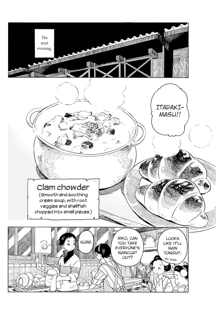 Maiko-san Chi no Makanai-san Chapter 58 page 8 - Chapter 58: Basket-carrying Face