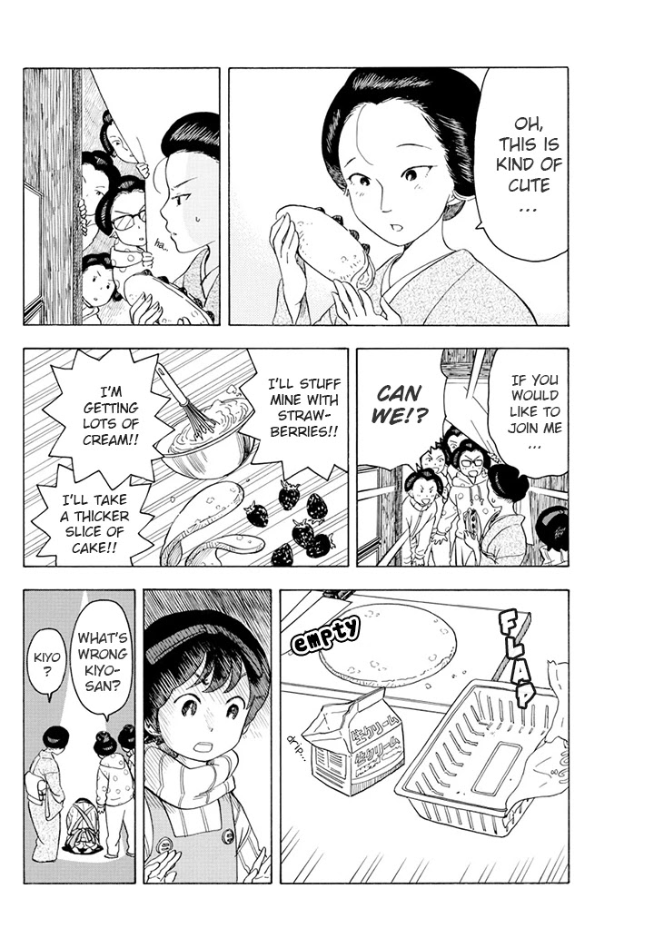 Maiko-san Chi no Makanai-san Chapter 60 page 10 - Chapter 60: Kiyo-chan's Cake