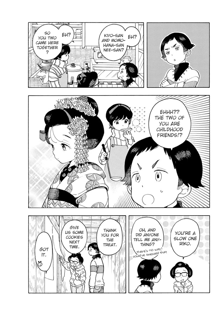 Maiko-san Chi no Makanai-san Chapter 63 page 3 - Chapter 63: A Familiar Sight