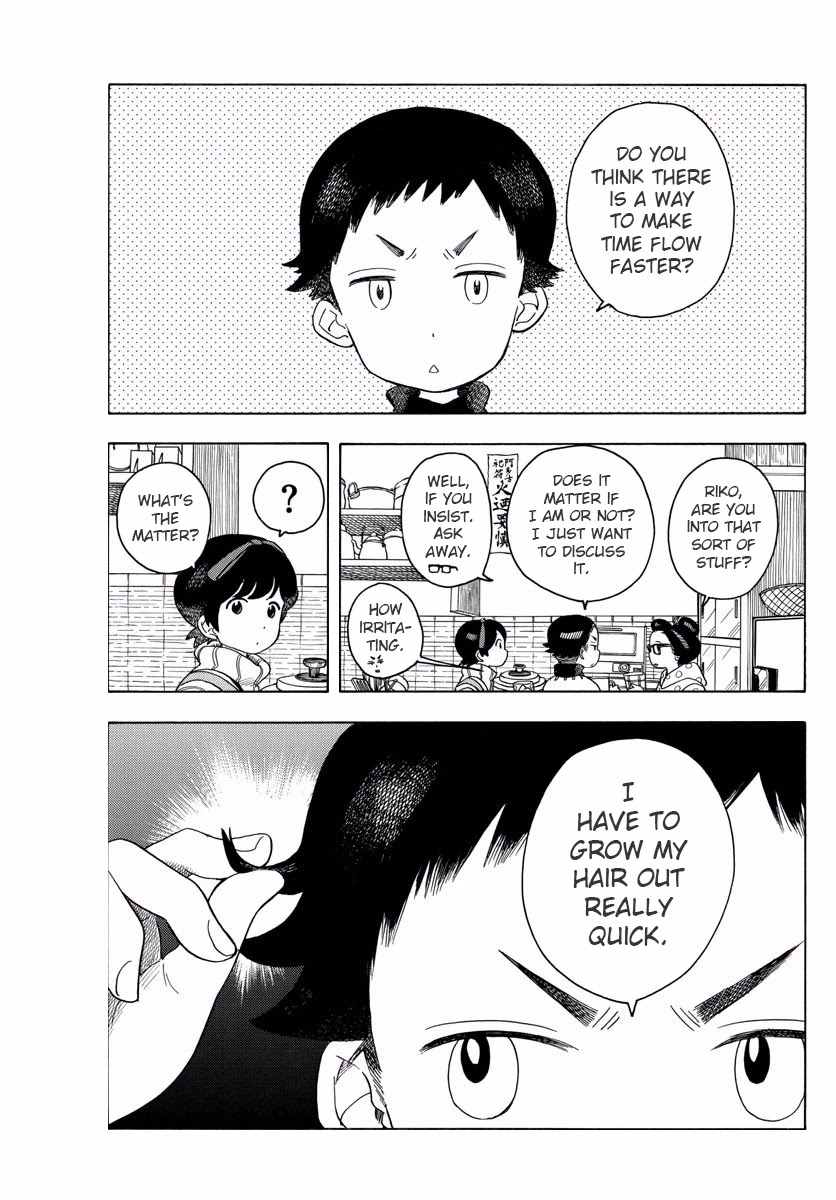 Maiko-san Chi no Makanai-san Chapter 64 page 3 - Chapter 64: The Apprentice's Hair