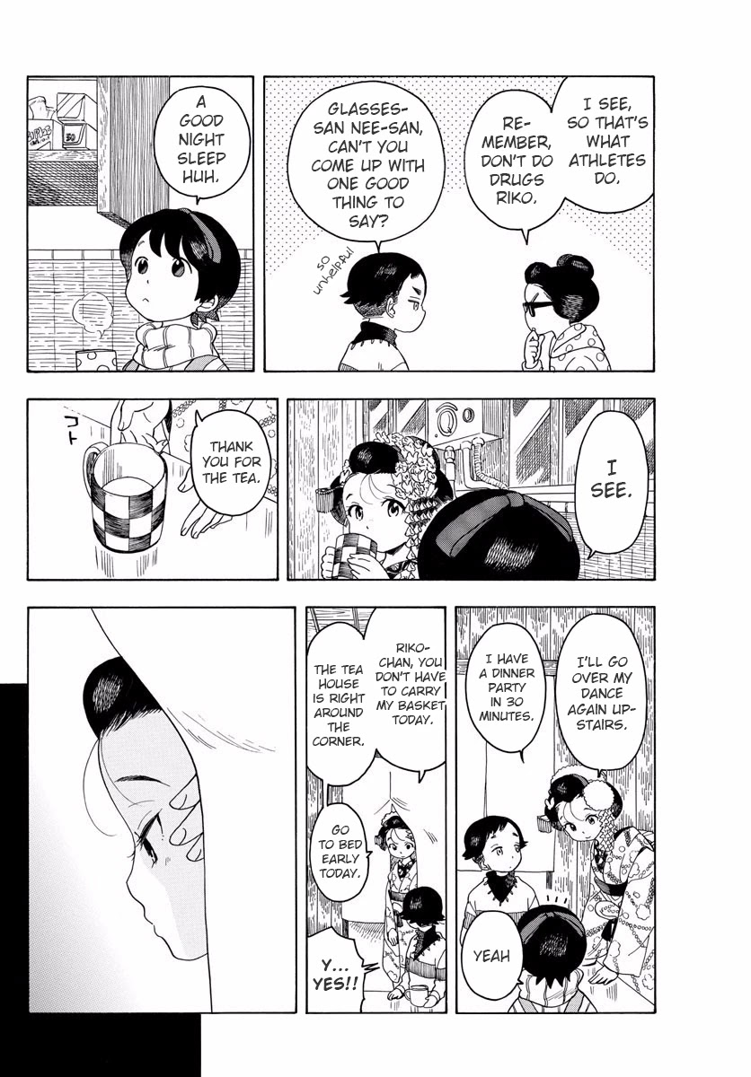 Maiko-san Chi no Makanai-san Chapter 64 page 6 - Chapter 64: The Apprentice's Hair