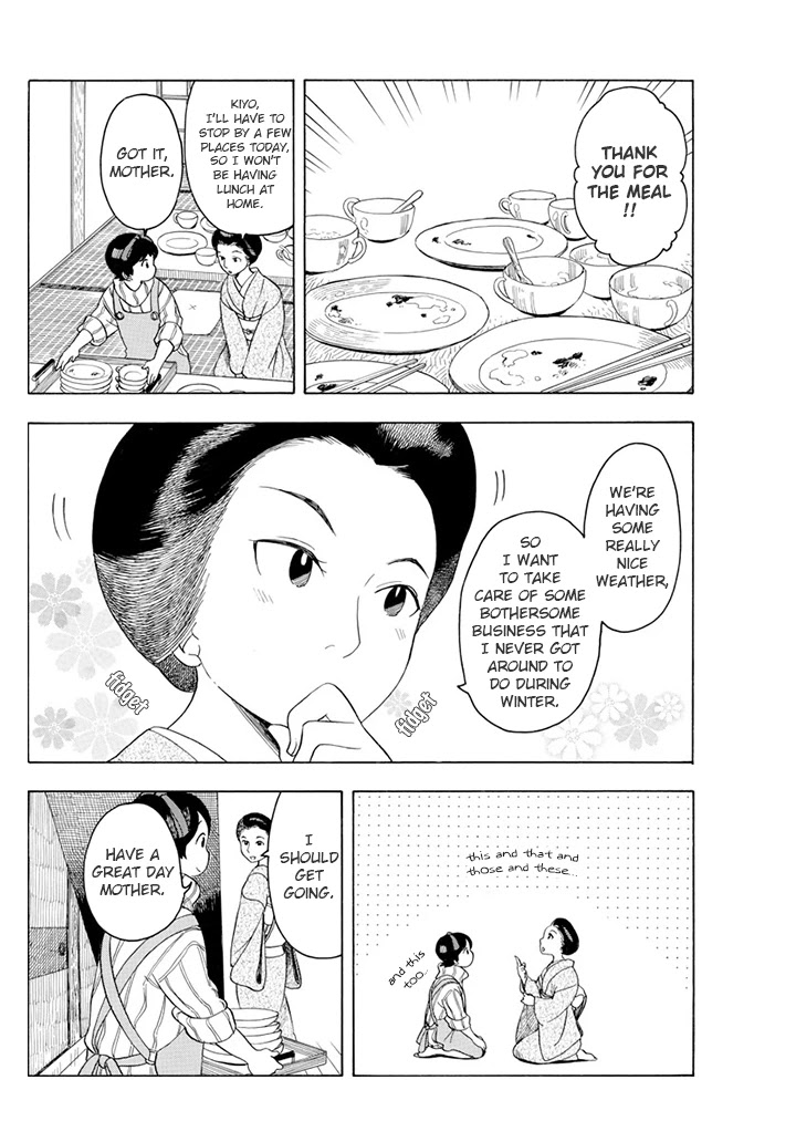 Maiko-san Chi no Makanai-san Chapter 65 page 6 - Chapter 65: Changing Seasons