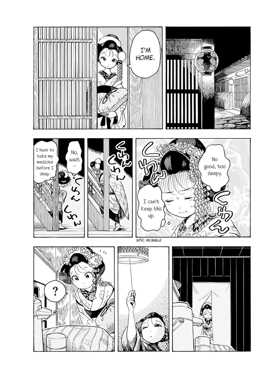 Maiko-san Chi no Makanai-san Chapter 66 page 9 - Chapter 66: Good Medicine