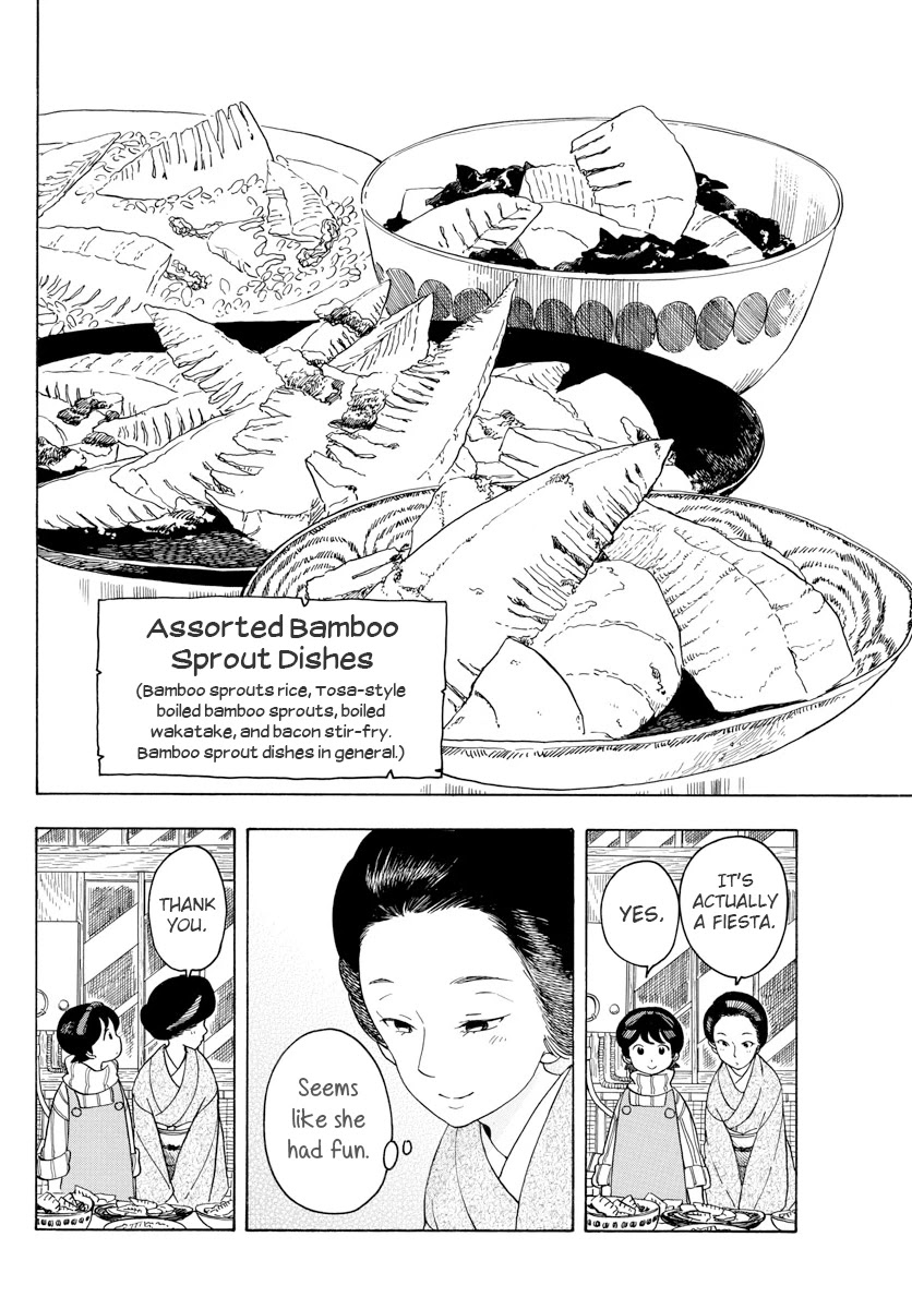 Maiko-san Chi no Makanai-san Chapter 73 page 10 - Chapter 73: Bamboo Sprouts War