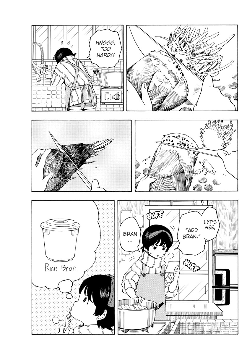 Maiko-san Chi no Makanai-san Chapter 73 page 7 - Chapter 73: Bamboo Sprouts War
