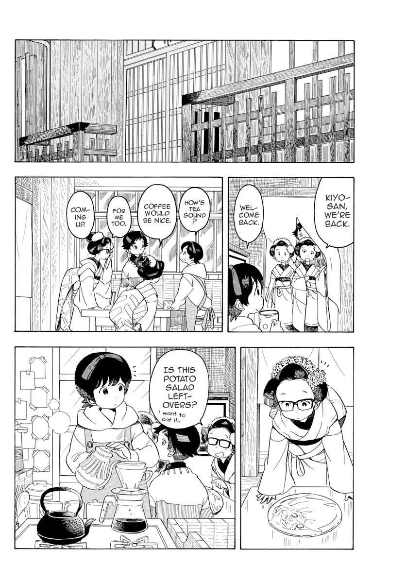 Maiko-san Chi no Makanai-san Chapter 86 page 4 - Chapter 86: When Preparing Dinner