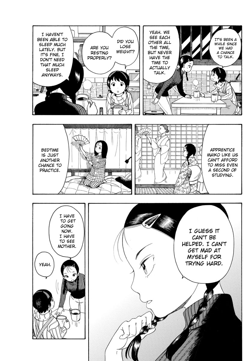 Maiko-san Chi no Makanai-san Chapter 9 page 8 - Chapter 9: Kiyo-chan and Suu-chan