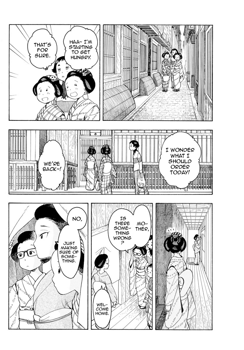 Maiko-san Chi no Makanai-san Chapter 90 page 6 - Chapter 90: Delivery for Three Meals a Day