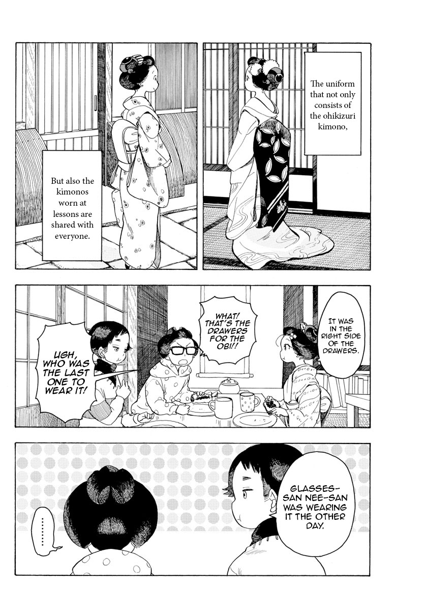 Maiko-san Chi no Makanai-san Chapter 92 page 2 - Chapter 92: About the Kimono