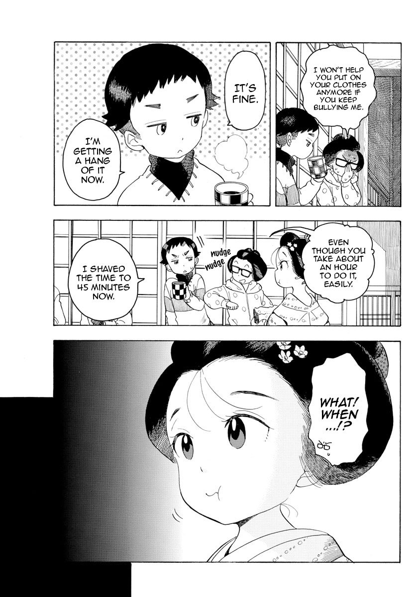 Maiko-san Chi no Makanai-san Chapter 92 page 3 - Chapter 92: About the Kimono