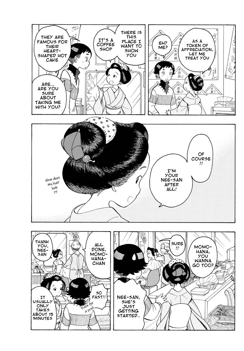Maiko-san Chi no Makanai-san Chapter 93 page 9 - Chapter 93: My Nee-san