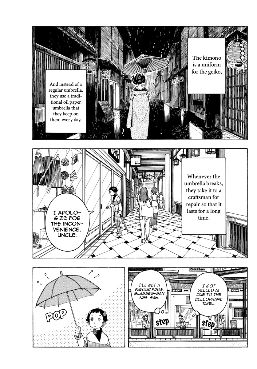Maiko-san Chi no Makanai-san Chapter 97 page 7 - Chapter 97: Umbrella Season