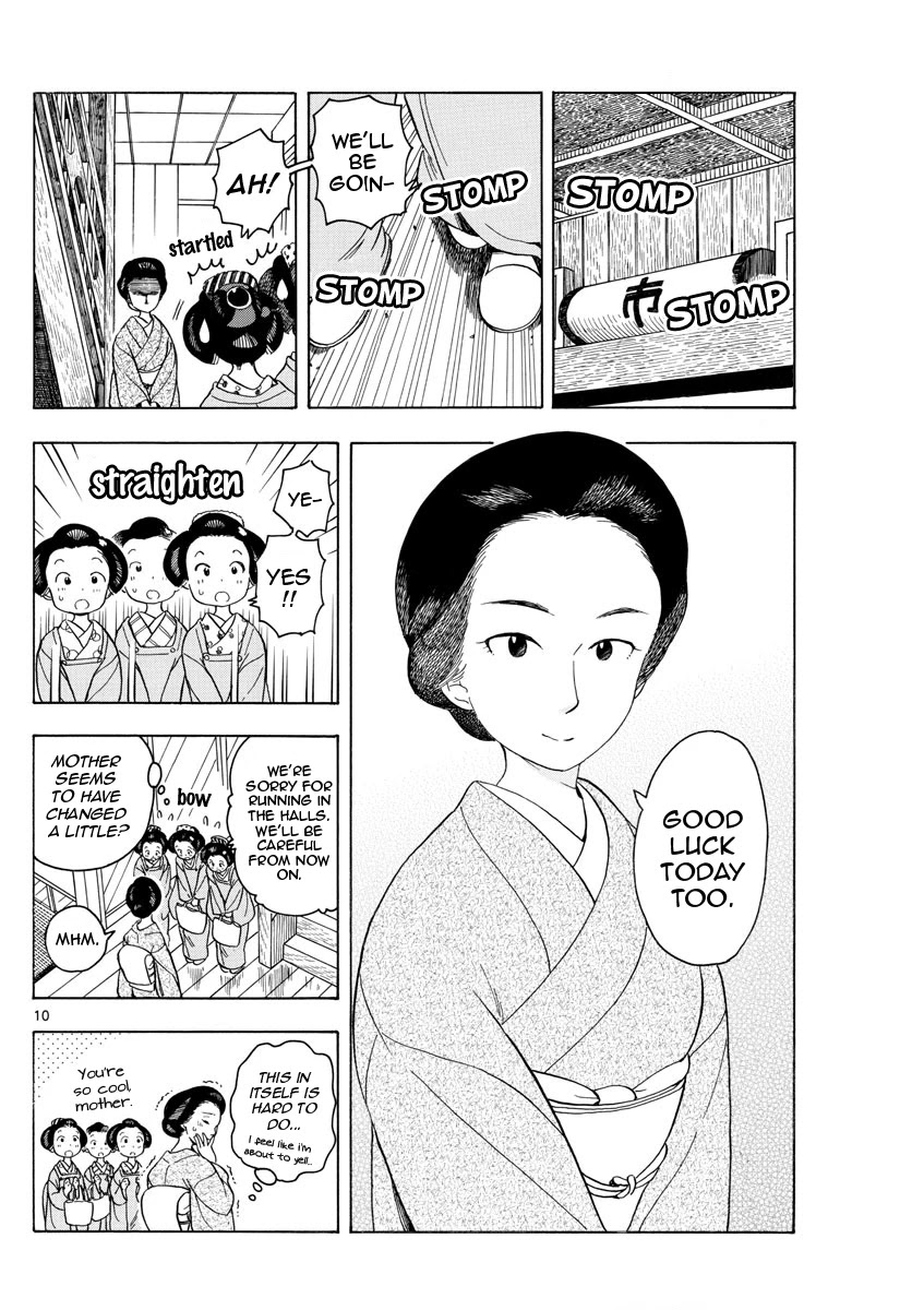 Maiko-san Chi no Makanai-san Chapter 99 page 10 - Chapter 99: A Mother's Role
