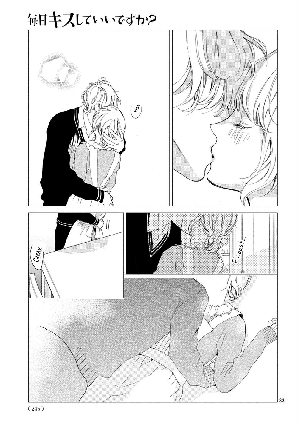 Mainichi Kiss Shite Ii Desu ka? Chapter 10 page 34 - Chapter 10: Kiss Like A Newly Married Couple