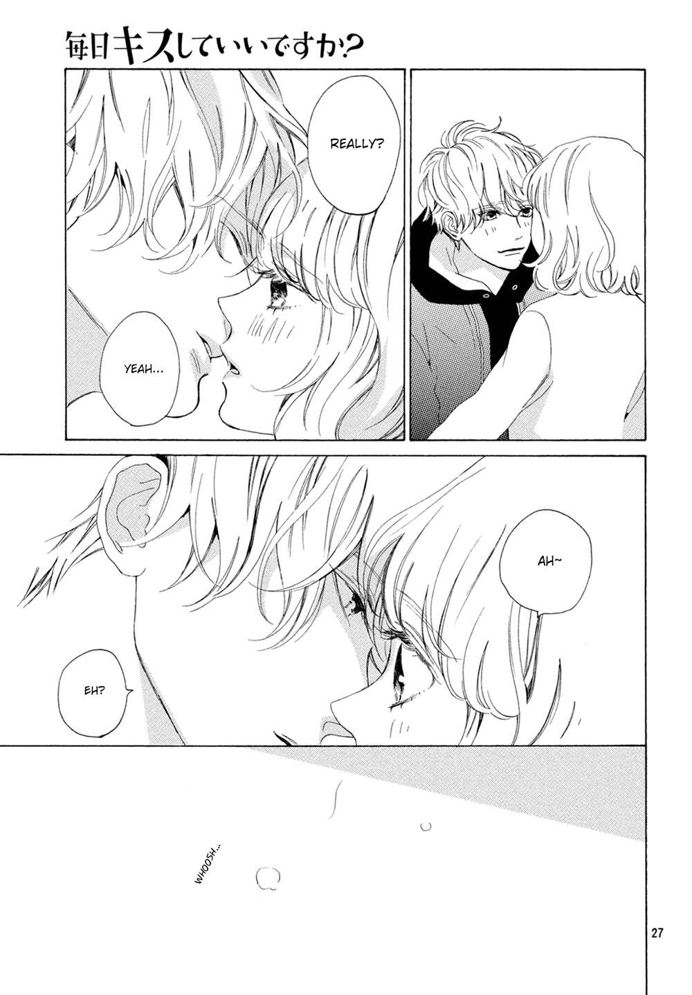 Mainichi Kiss Shite Ii Desu ka? Chapter 11 page 28 - Chapter 11: Kiss on a Holy Night