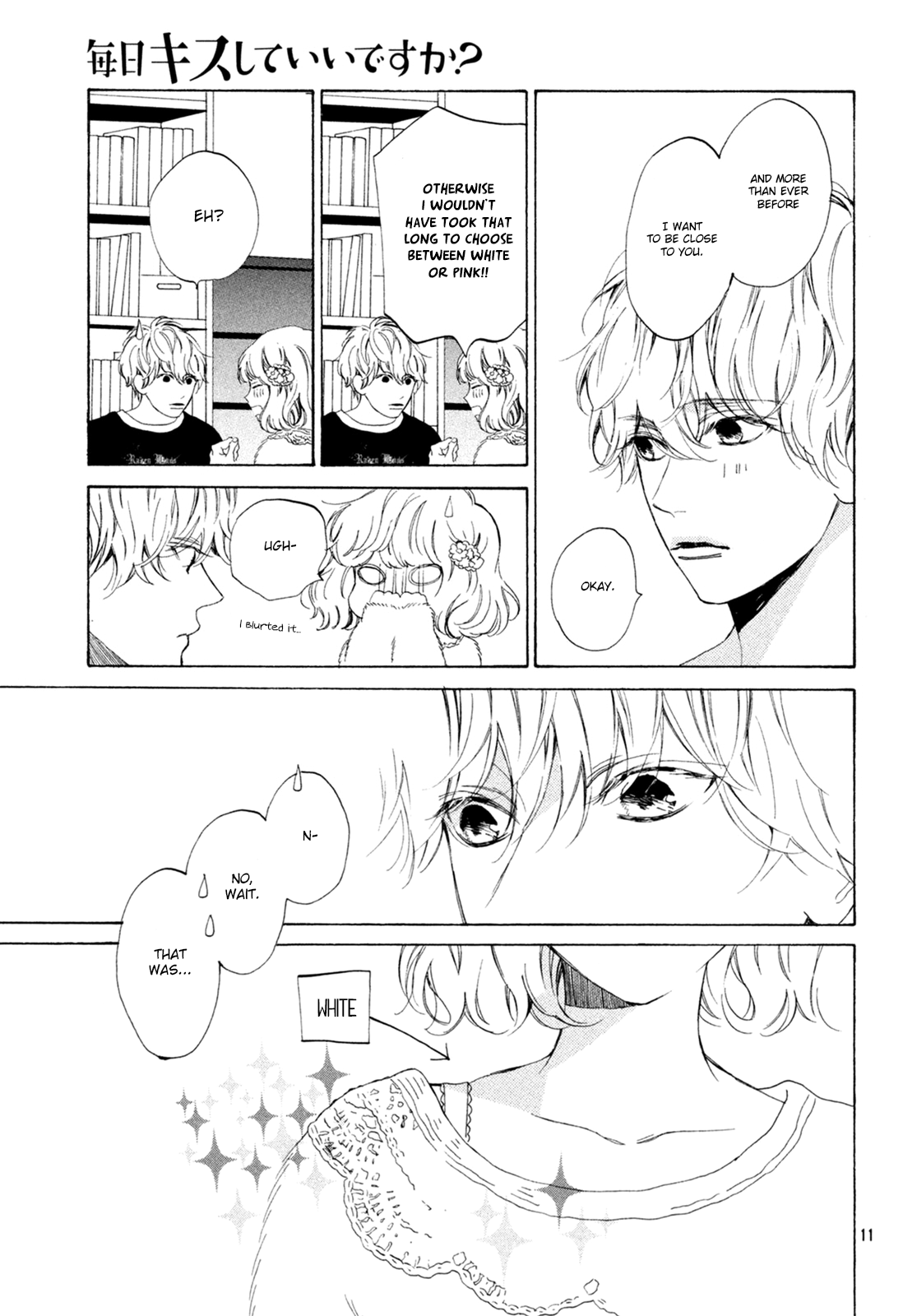 Mainichi Kiss Shite Ii Desu ka? Chapter 12 page 12 - Chapter 12: Kiss Before The Storm